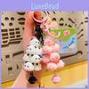 Adorable Pvc Cartoon Keychain Cute Animal Stackable Figurines For Couples And Kids
