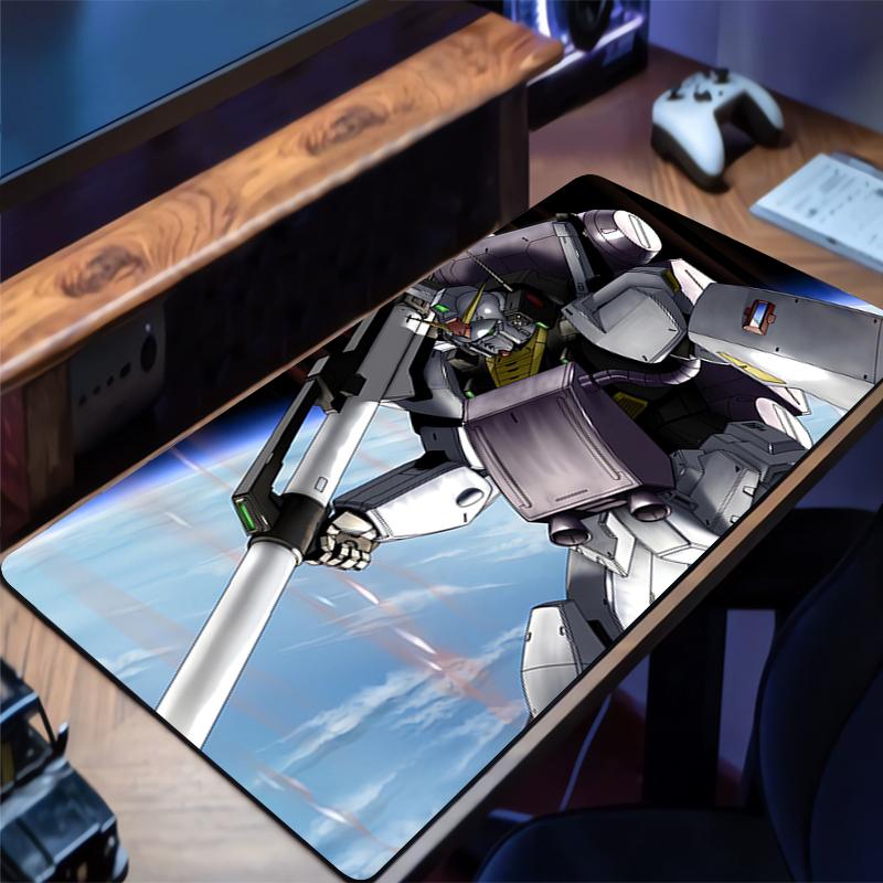 Mousepad Mechanical Warrior Gundam Mk II Xxl Keyboard Pad Rubber Desk Mat Extended Pad Non Slip Desk Mouse Mat Gaming Mouse Pad