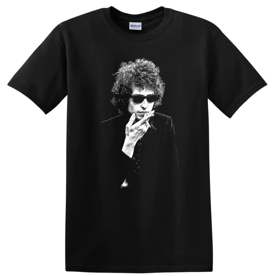 Bob Dylan Rock Legends Portrait T Shirt Vintage Style Music Fan Tee