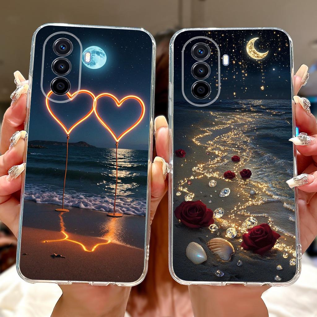 Чехол для Huawei Nova Y70 Plus NovaY70 MGA-LX9 MGA-LX3 Новый Роскошный Расписной Чехол Мягкий Силиконовый Чехол для Huawei Nova Y70 Plus