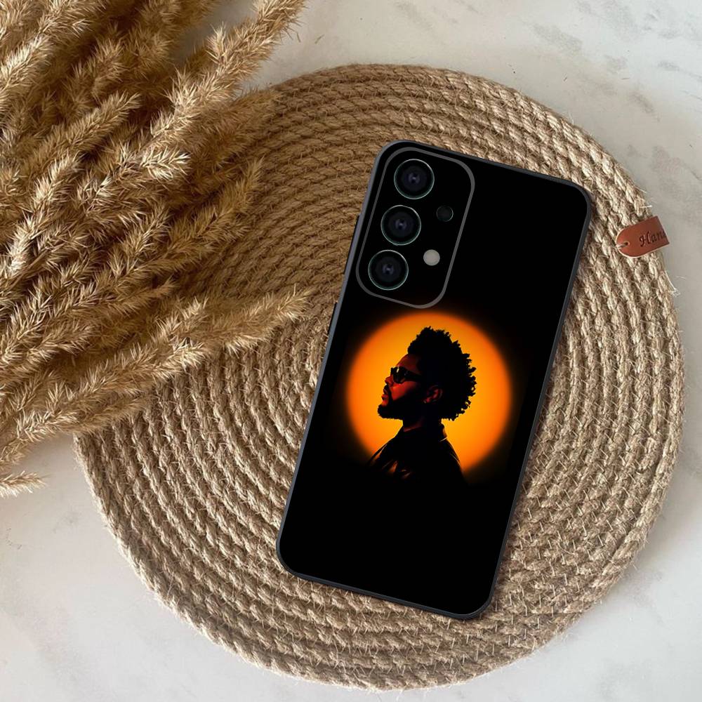 Чехол для телефона W-Weeknd XO для Samsung S25, S24, S21, S22, S23, S30, Ultra, S20, Plus, Fe, Lite, Note, 10, 9, 5G Черный