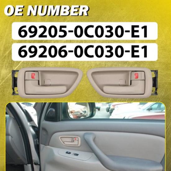 4X Подходит для 2000-2004 Toyota Avalon Левая Правая Внутренняя Ручка Двери ide Левая Правая Сторона