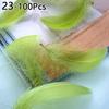 100pcs 6-12 Cm Natural Colourful Goose Feather Plume for Wedding Party Clothing Decoration DIY Craft Feathers