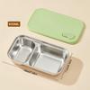 WORTHBUY 304 Stainless Steel Lunch Box With Lid Portable Fruit Salad Food Container Stackable Leak Proof Bento Box For Student
