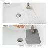 Silicone Sink Splash Guard Mat Soap Dish Faucet Handle Drip Catch Holder for Bathroom and Kitchen Countertop Accessories