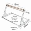 Adjustable 25-145mm Foldable Material Support Bracket  Auxiliary Tools