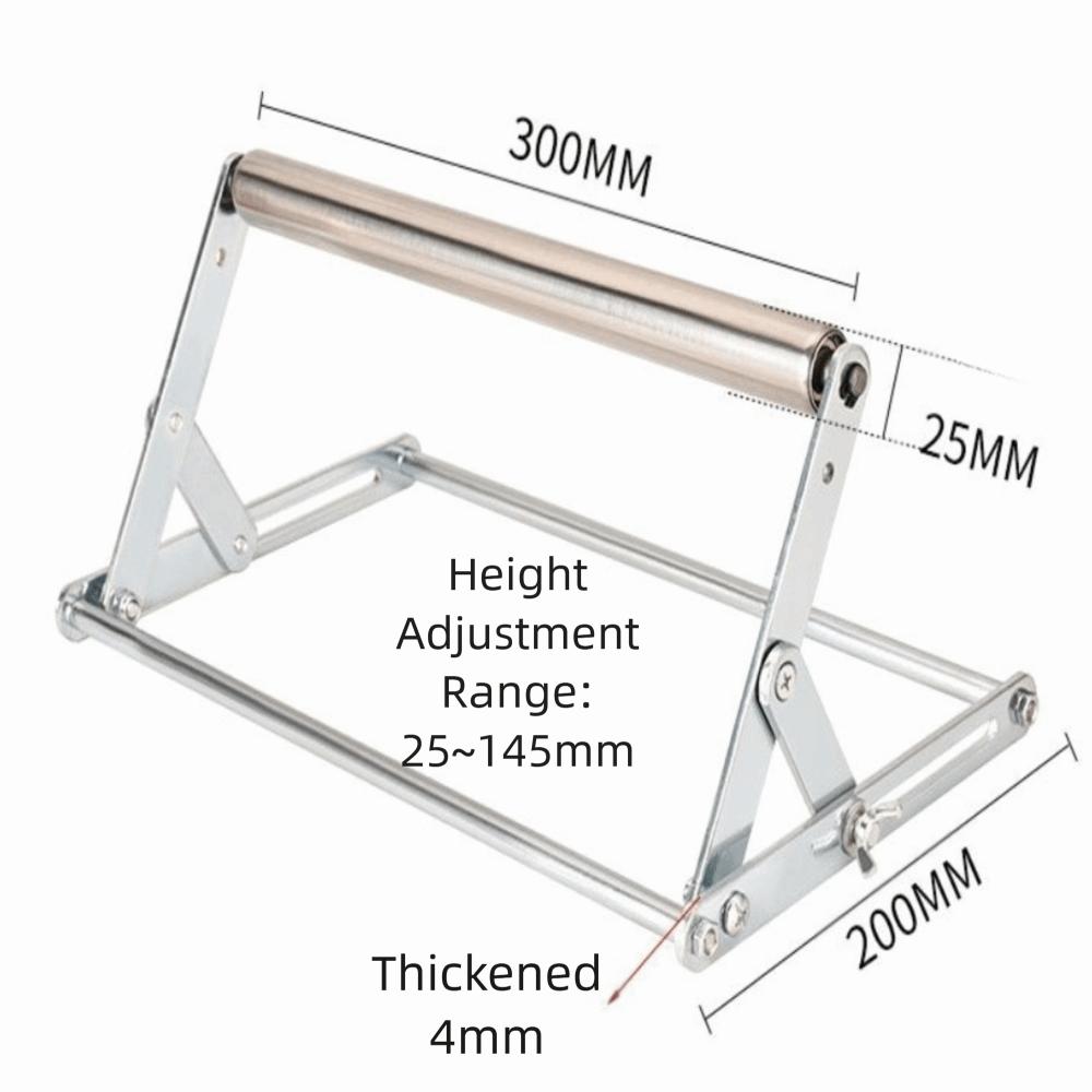 Adjustable 25-145mm Foldable Material Support Bracket Auxiliary Tools