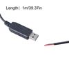 USB2.0 штекер 2-контактный кабель питания с переключателями косичка кабель для установленного USB-оборудования замена ремонта небольшой вентилятор