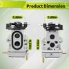 Карбюратор для культиватора Ryobi RY60520 Двигатель 25 куб. см Модель № 308708001