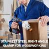 Угловой зажим Нержавеющая сталь Открытый Закрытый Регулируемый 90 градусов Прямоугольный зажим для деревообработки Прямоугольный зажим