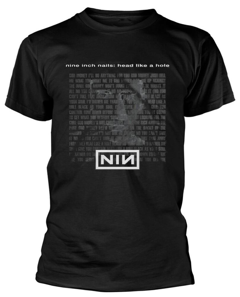 Nine Inch Nails Head Like A Hole Black T-Shirt