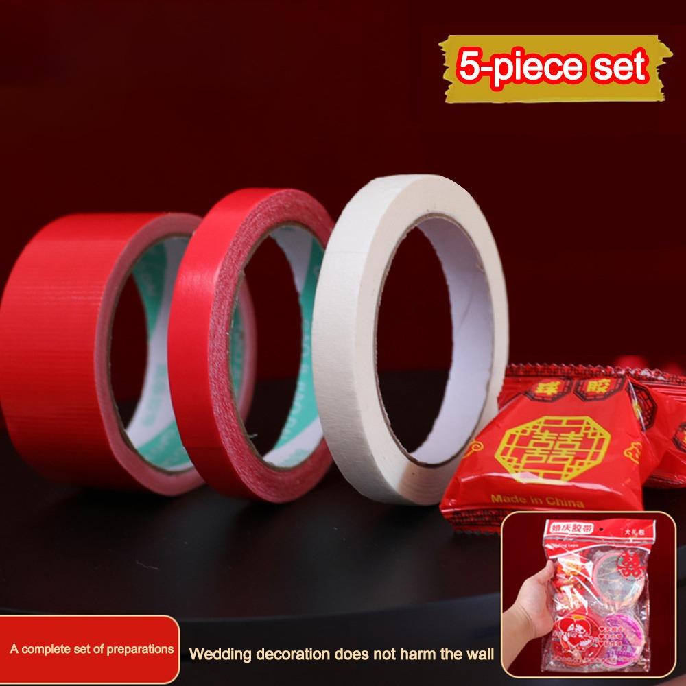 4/5Pcs Reusable Ultra-strong Double-sided Adhesive  for Wall Fixing Festive Wedding Decorations