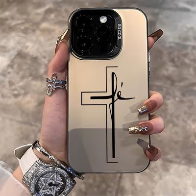 Чехол для телефона с лазерным узором, подходящий для iPhone 17 16 15 14 13 12 11 Pro/ Max /Plus, противоударная задняя крышка