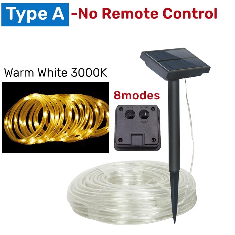 7 м/12 м/22 м Солнечный уличный светодиодный шнур-гирлянда водонепроницаемый медный провод сказочная лампа сад рождественская вечеринка декор трубчатый светильник