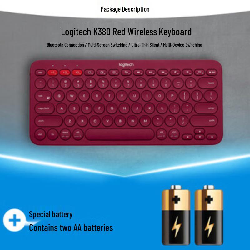 Logitech Клавиатура Bluetooth K380 для нескольких устройств