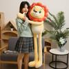 50 /130cm Cute Large Hanging Hook And Loop Hand Monkey Plush Toys Stuffed Lion Tiger Animal Knitted Boys Baby Doll Birthday Gift