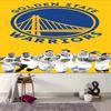 1pc Golden State Warriors logo Tapestry, Living Room, Bedroom, Office, Party Decor, Ideal Festive Gift