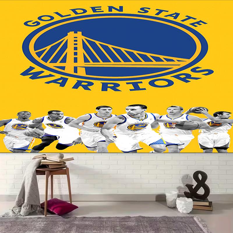 1pc Golden State Warriors logo Tapestry, Living Room, Bedroom, Office, Party Decor, Ideal Festive Gift