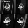 LUCKEASY подходит для Tesla Model Y, автомобильный дверной замок, защитная крышка, автомобильный дверной замок, антикоррозийное украшение