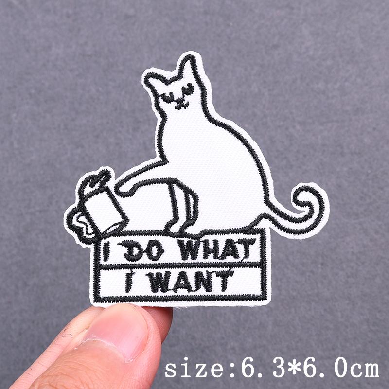 Cartoon Animal Patch Iron On Patches For Clothing Thermoadhesive Patches On Clothes Hip Hop Embroidery Patch For Clothes Badges