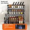 Вместительная кухонная стойка для хранения приправ, настольные многофункциональные держатели для приправ и кухонной утвари