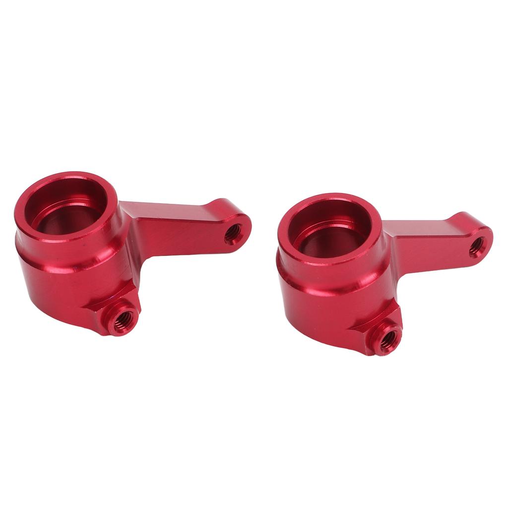 2Pcs Metal Aluminum Alloy Steering Cup for LC Racing PTG?2 110 RC Car Upgrade Parts AccessoriesRed
