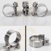 5Pcs/set Adjustable Hose Clamp Repair Tool Pipe Ducting Hose Clamp Strap  Electrical Fittings