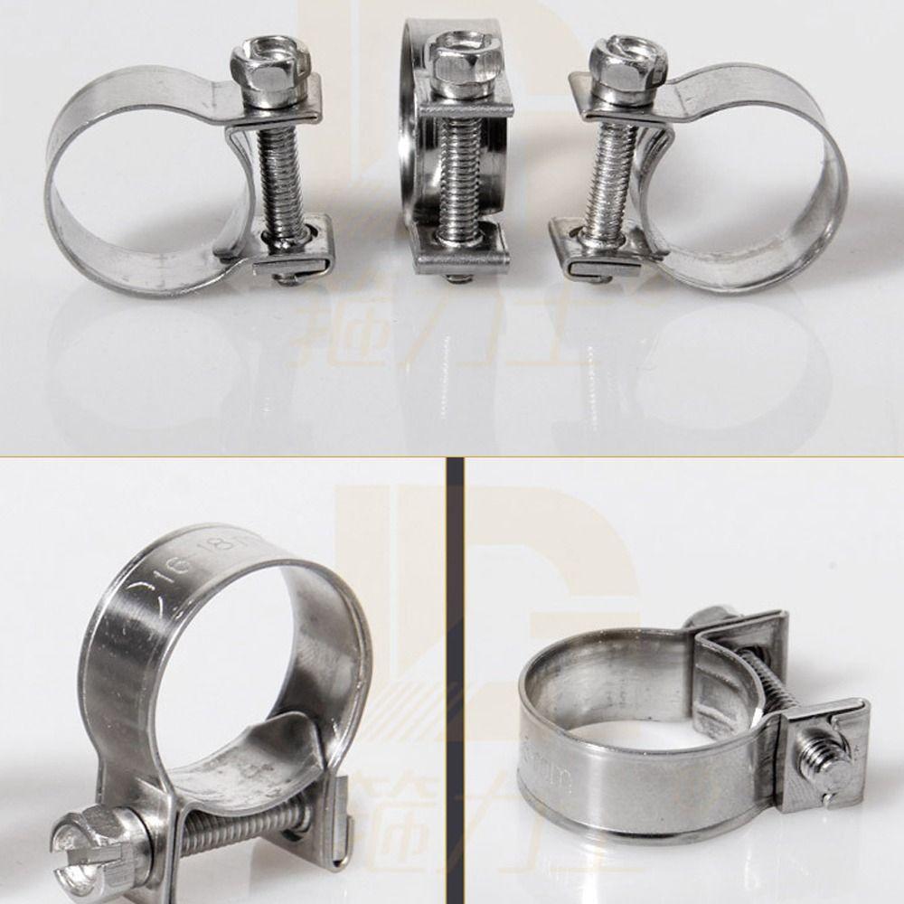 5Pcs/set Adjustable Hose Clamp Repair Tool Pipe Ducting Hose Clamp Strap Electrical Fittings