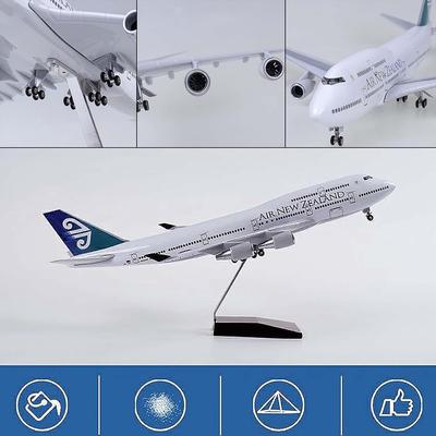 47см самолет Air New Zealand B747 масштаб 1/160 18,5 дюймов Модель самолета гражданской авиации для симуляции со светом и колесами Коллекционировать