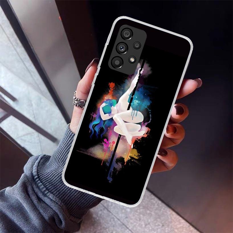 Pole Dancer Dancing Phone Case For Samsung Galaxy A17 A57 A37 A16 A26 A36 A56 A15 A25 A35 A55 A14 A13 A54 A53 A34 A24 A33 A23 Ga