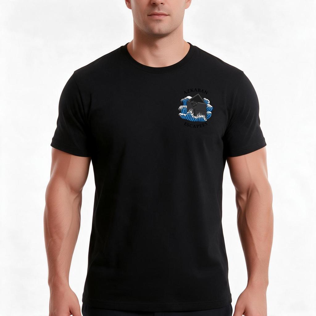 Escapees Logo Tshirt Summer Casual Cotton Tee Oversized Streetwear Tops Vintage Graphic Print Loose Fit Short Sleeve