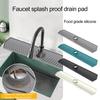 Drain Pad Easy Installation Convenient Silicone Sink Faucet Drip Catcher Tray Home Kitchen