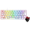 Razer Huntsman Mini JP Маленькая игровая клавиатура Tenkeyless Линейный оптический переключатель Японская раскладка JP 60% раскладка Mercury White Белый оптический переключатель Ultra H