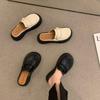 Slip On Lazy Lefu Shoes New Type of 2022 Muffin Thick Bottom Baotou Semi Slippers Women Wear Sandals Outside In Summer