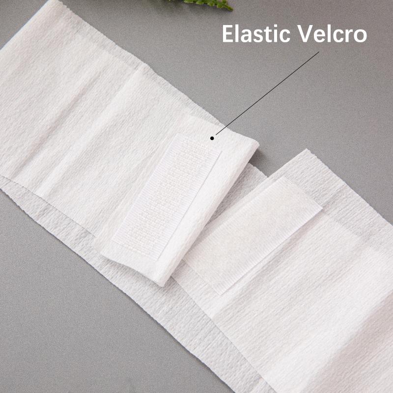 100 шт. одноразовых спа-повязок для лица, эластичных нетканых мягких повязок для ухода за кожей с удобной застежкой для салона красоты