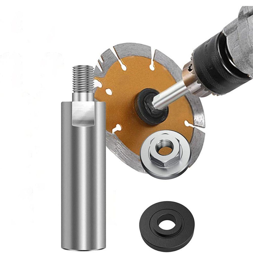 Rotary Extension Connector Adapter Polisher Pressing Plates Angle Grinder Extension Stainless Steel