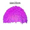 Soft Rubber Long Hair Head Cover Funny Portable Party Hat Gifts Colorful Head Cover