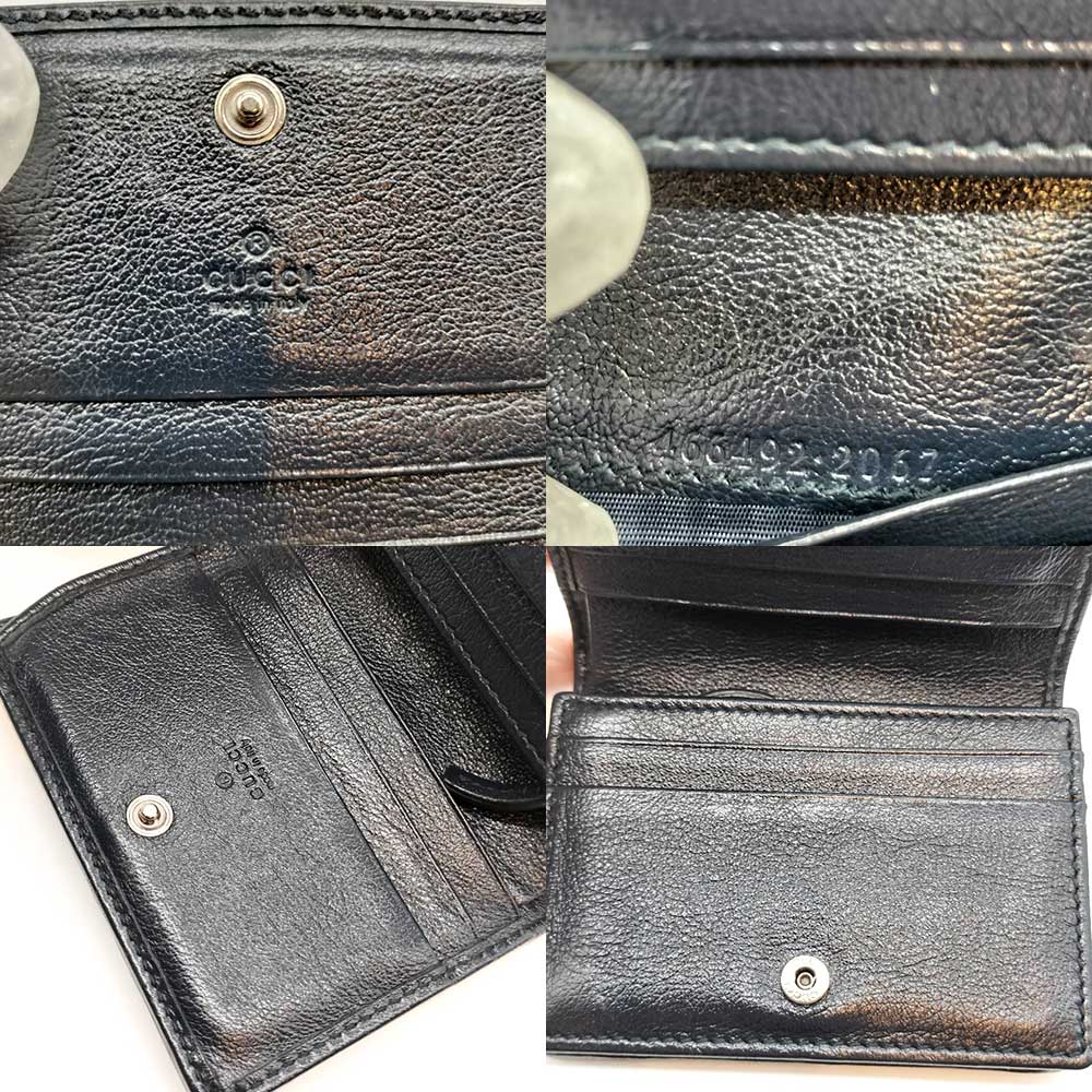 Б/у Кошелек GUCCI GG Marmont Bifold холст Женский