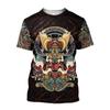 Summer Vintage Japanese Samurai T Shirt Men Casual Short Sleeve Tops O-Neck Oversized Men's Clothing Punk Streetwear 6xl