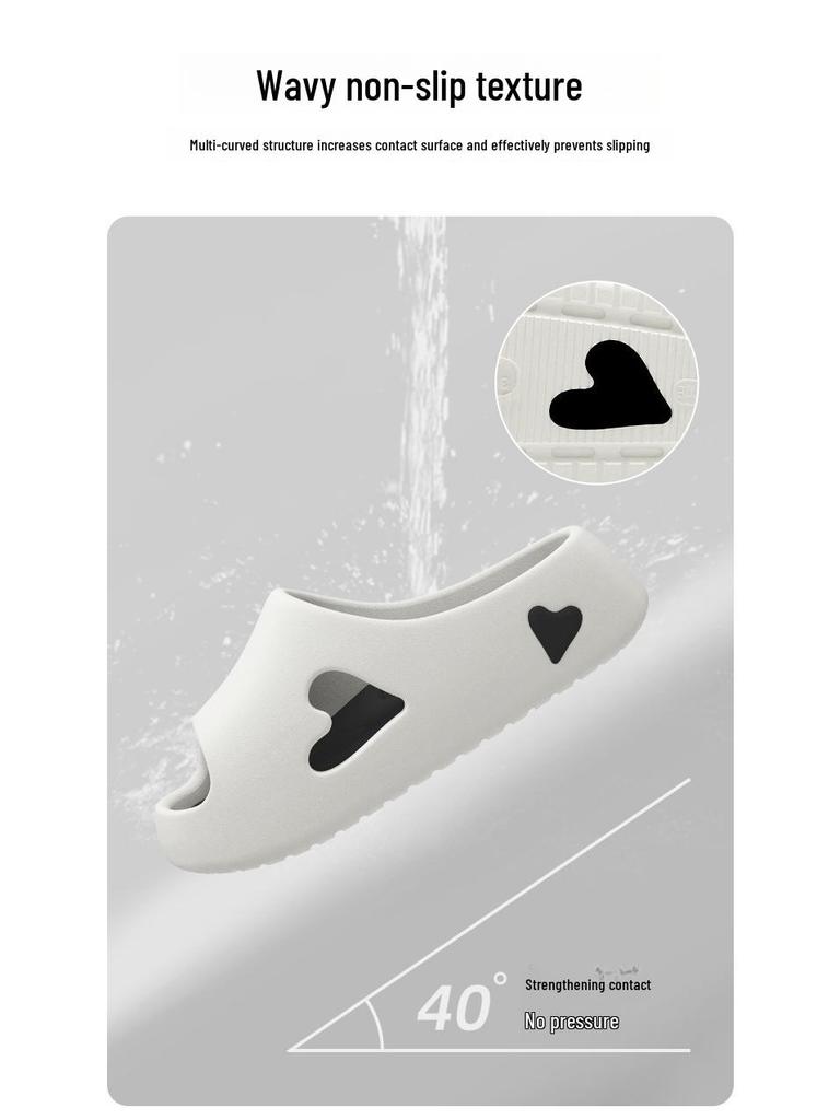 Женские нескользящие летние тапочки для ванной из ЭВА 2024 года для дома
