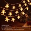 Светодиодные гирлянды Star LED - работают от батареек, идеально подходят для декора спальни, свадеб и ночных рынков