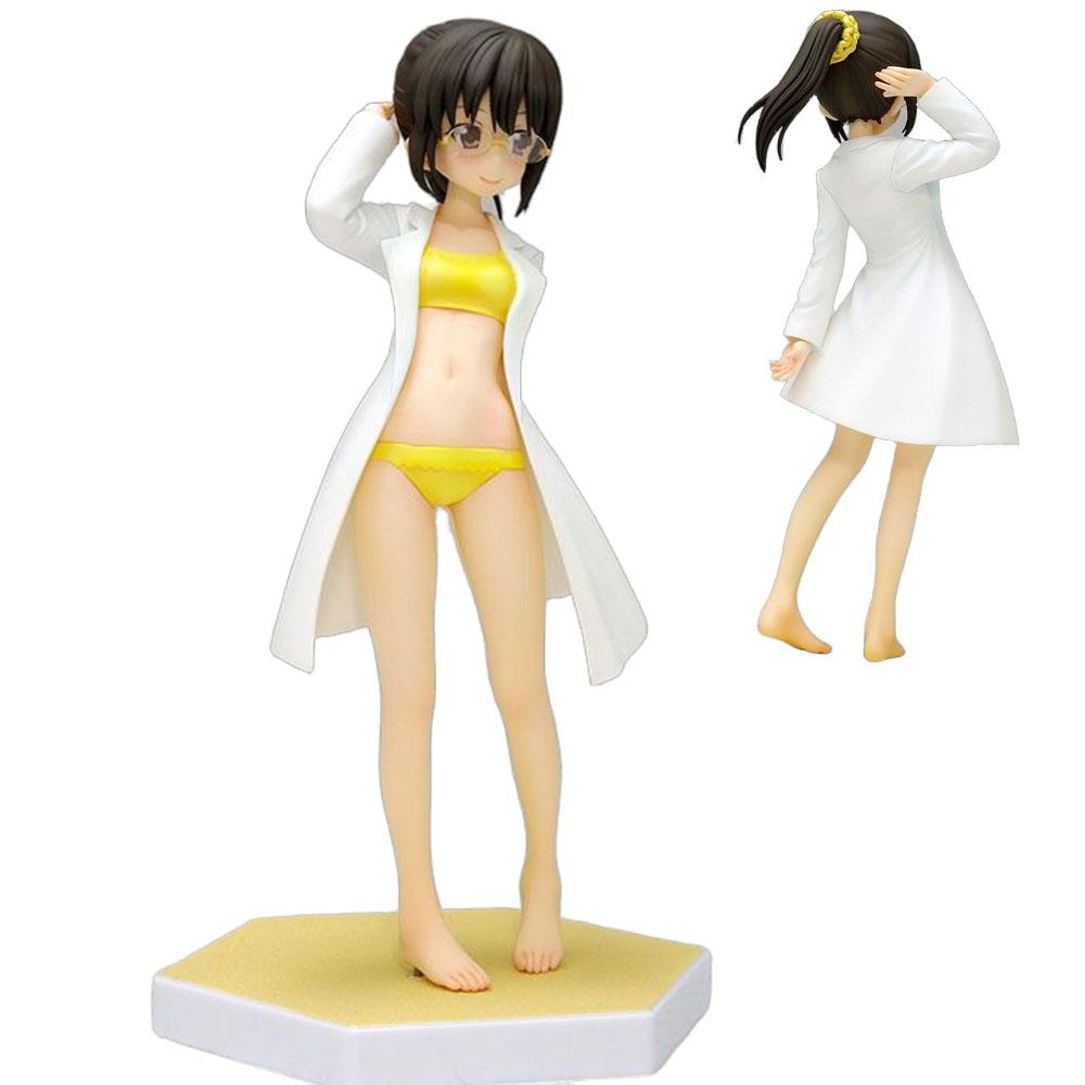 16 см Аниме Boku Wa Tomodachi Ga Sukunai Шигума Рика Фигурка Купальник Анимационный Модель Игрушка Коллекция Украшения Орнаменты ПВХ