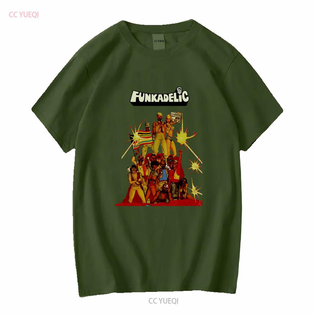 Funkadelic Джордж Клинтон Футболка Эдди Хейзел Основной Parliament pfunk Концерт Винтажный Постиранный Топ Для Повседневной Носки Мода