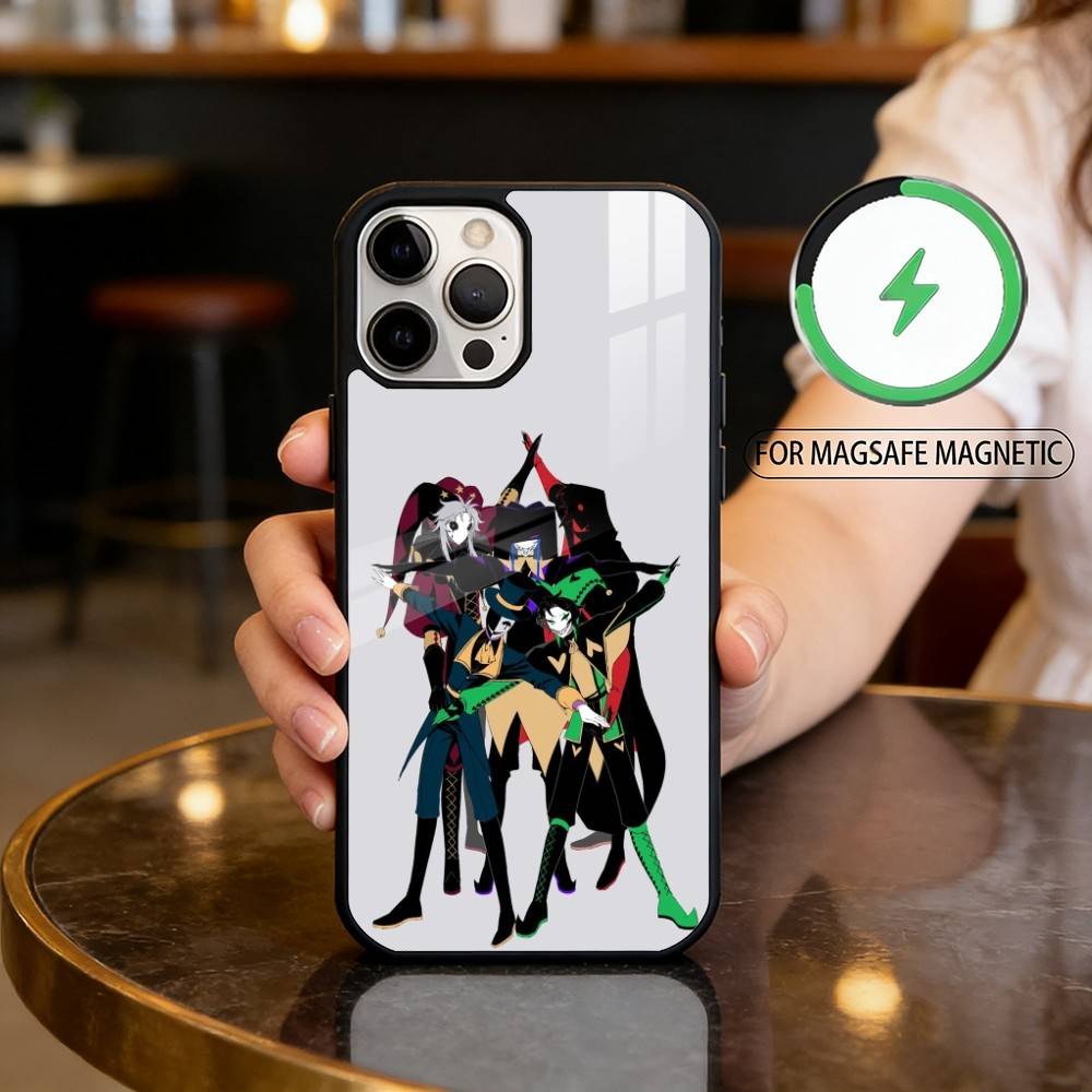 T-The F-Freak C-Circus Магнитный Чехол Для Телефона С Беспроводной Зарядкой MagSafe Для iPhone17,16,15,14,13,12,11 Plus,Pro Max