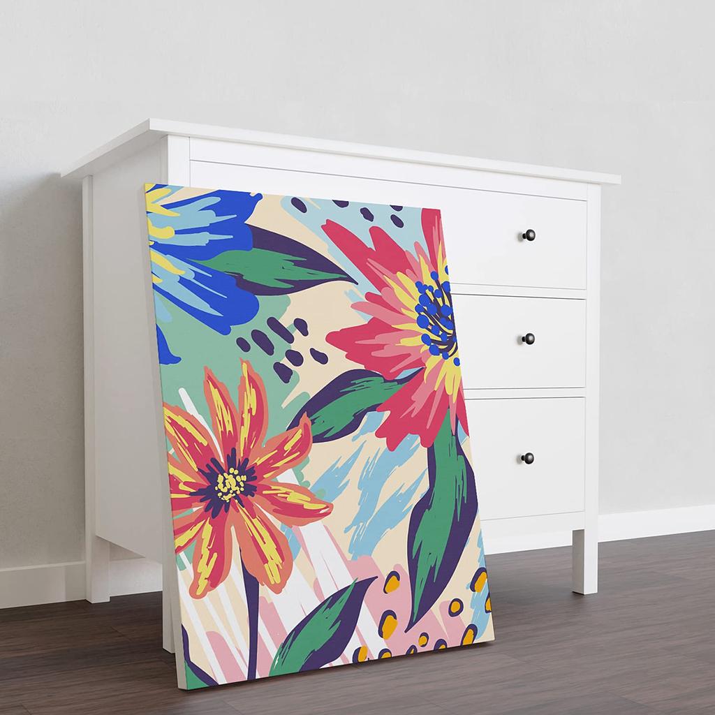 AUREUO Набор натянутых холстов P8 из смеси хлопка и синтетических волокон средней зернистости, 2 шт. Инструменты для начинающих художников, создание художественной живописи, современная масляная живопись