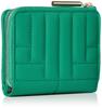 on Polyester Fold Wallet L Zipper Bifold Wallet Bercy 482662 Green [Lanvin Bleu] Women's