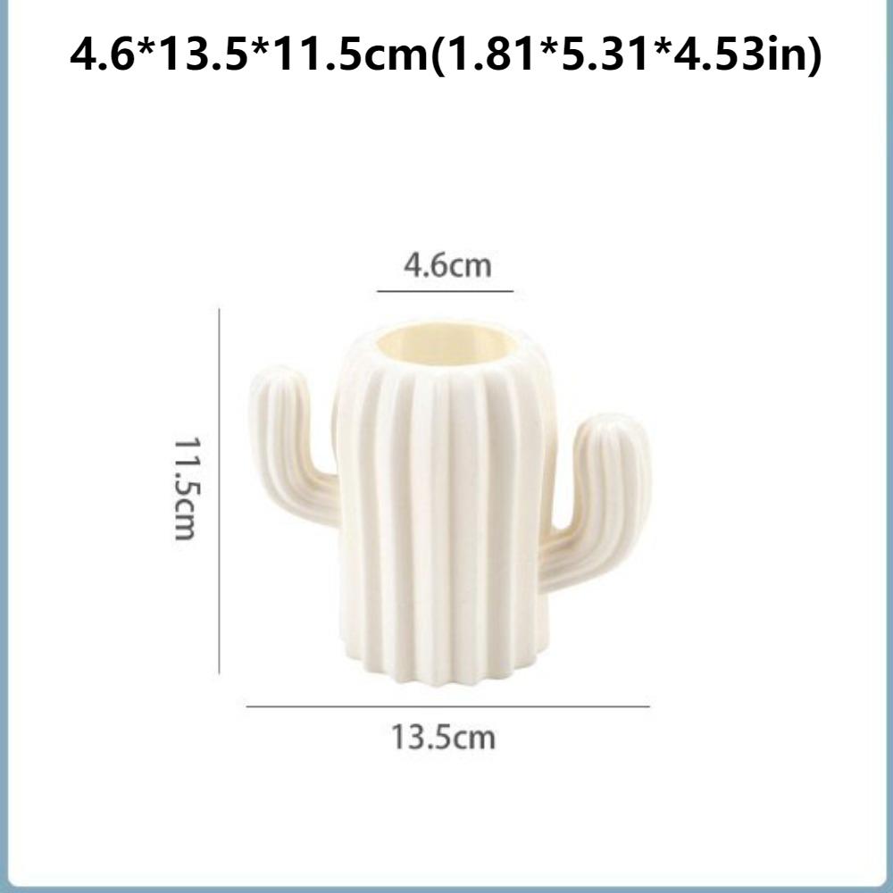 Creative Nordic Flower Vase Durable Flower Bottle Ins Plastic Flower Pot Home Decoration
