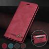 Samsung Note20 Ultra Note10 Pro S8 S9 S10 S20 S21 S30 Plus uchun Magnit Charm Telefon Chexoli iPhone OPPO Huawei Xiaomi uchun Retro Kitob Kartali Hamyon Qopqog'i