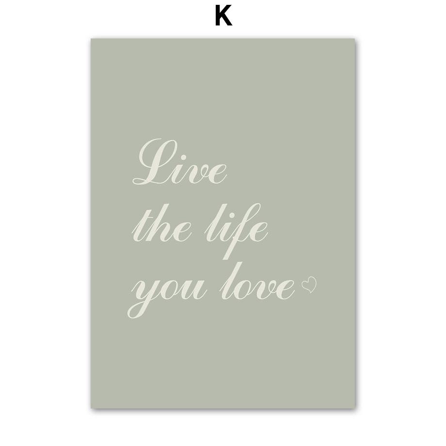 Canvas Painting Palm Leaves Green Plants Deer Abstract Nordic Posters And Prints Wall Art Pictures For Living Room Home Decor