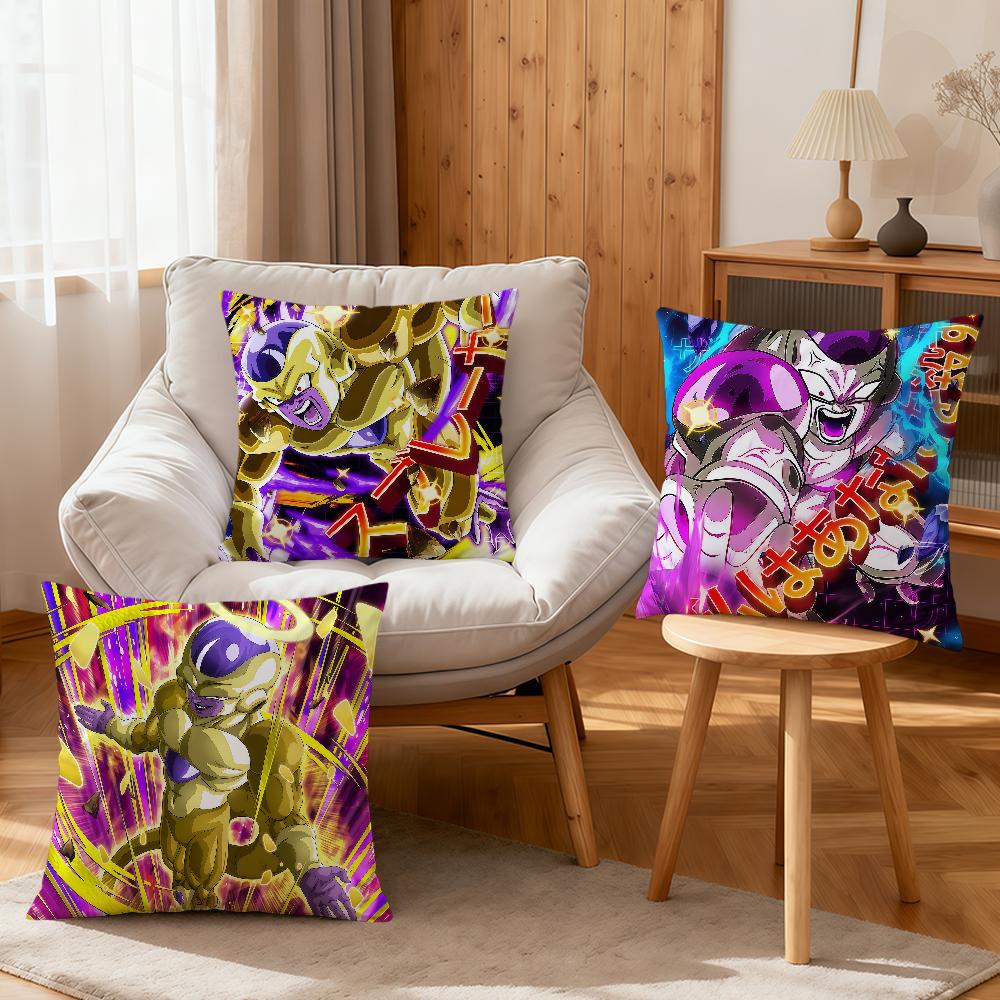 soft pillowcase villains anime Sofa Home Living Room Cool bedside Decor FFFfFFFriezaSESSS pillow cover Gift Popular hogar